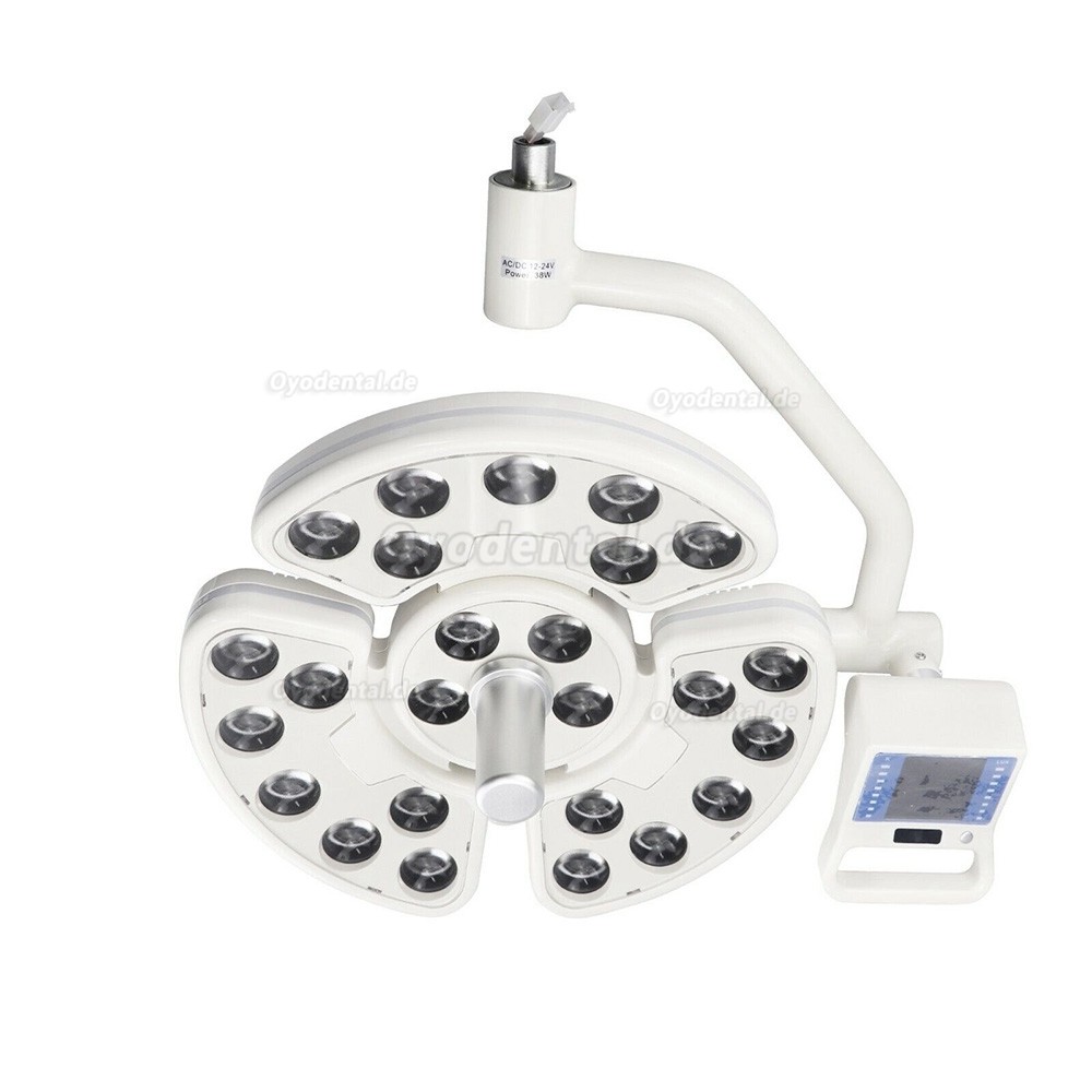 Dental Deckenmontierte OP-Leuchte LED-Operationsleuchte Schattenlos Operationslampe 52 LEDs KY-P138-2